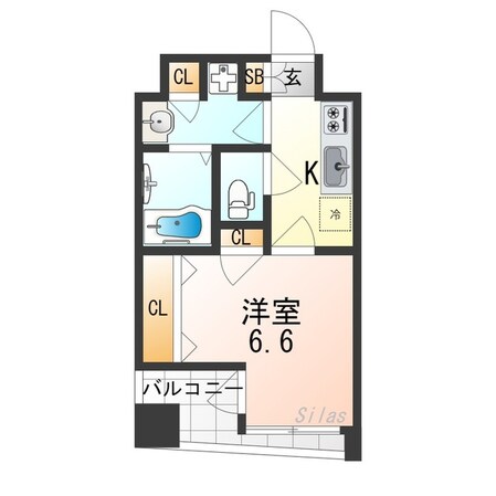 グラマシー京都の物件間取画像